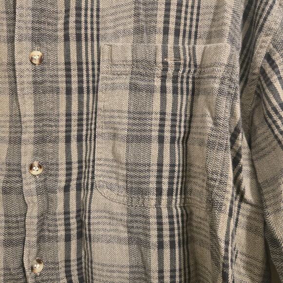 Bogari Studio Plaid Button Down Shirt Size XL Men’s Women’s Casual Long Sleeve - Picture 4 of 6